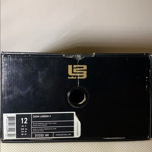 Nike Zoom Lebron V (5) Akron Men’s Size 12